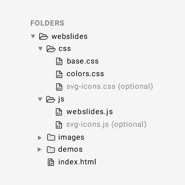 WebSlides Files